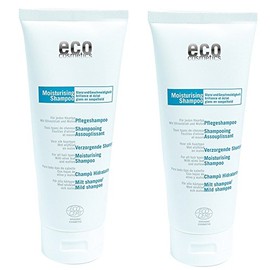 Eco Nourishing Shampoo for stressed hair with Olive Leaf & Mallow – 2 x 200ml