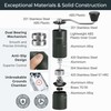Manual Coffee Grinder by Alpaca Ventures - Stainless Steel Conical