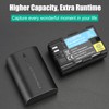 JYJZPB LP-E6N Battery Charger Case, 2-Pack LP-E6 Batteries Compatible with