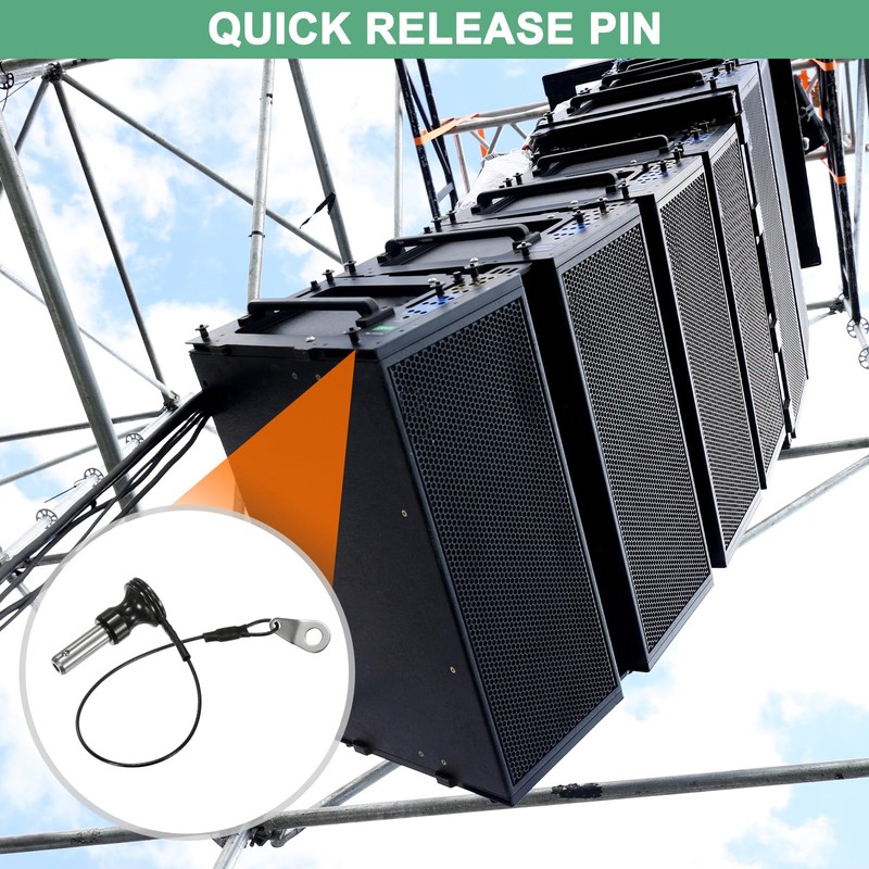 M METERXITY 2Pcs Ball Locking Pins 8mm Dia 15mm Usage