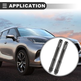 Motoforti Universal Wheel Hangers Alignment Pin Tire Studs Tool, Stainless Steel, Titanium Tone, 2 Pcs