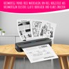 Papp'n'Roll Thermal Printer Paper Rolls, A4, 100 Sheets, BPA-Free, Compatible