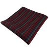 TigerTie Designer Pocket Square in Checked Pattern - Pocket Square
