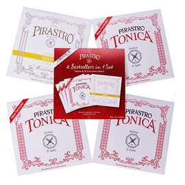 Tonica Gold Violin Strings Set of Pirastro