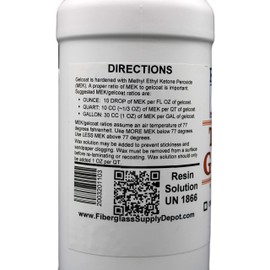 Red Tooling Quart with 15cc Hardener (MEKP)