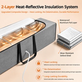 Steam Generator Wood Steamer for Bending Wood, 63" Foldable Steam Box Kit