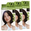 Ryeo Scalp Comfortable Black Bean Hair Dye 4.0 Deep Brown x3 / 려 두피 편한 검은콩 염색약 4.0 딥브라운 x3개