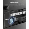 VCELINK RJ45 Cat6 Keystone Jacks, Dust-Proof Keystone Jacks, Slim Profile