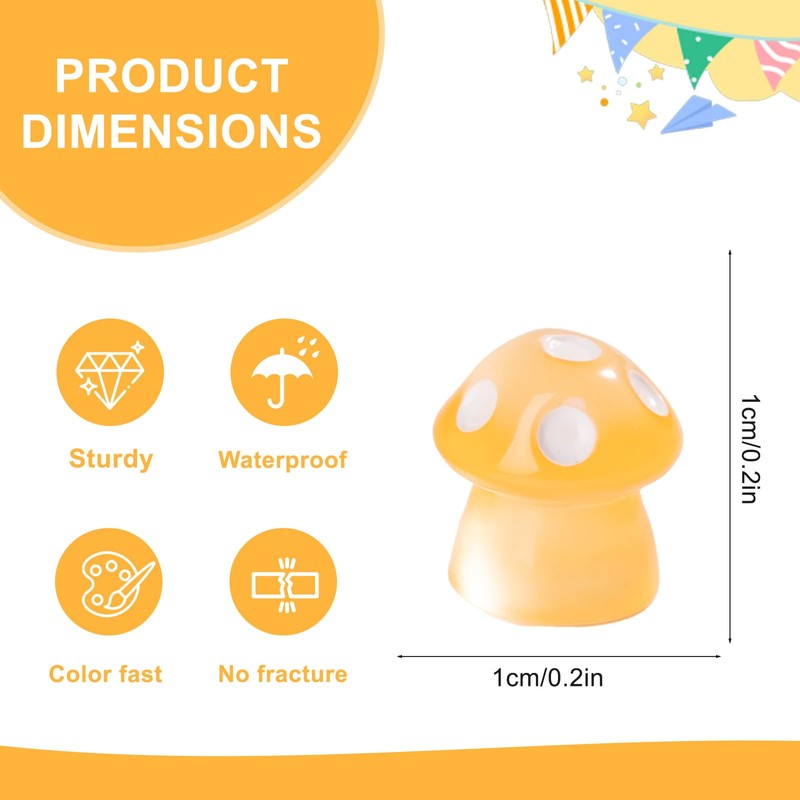 250 pcs Luminous Mini Resin Animals Many Styles Variety Tiny