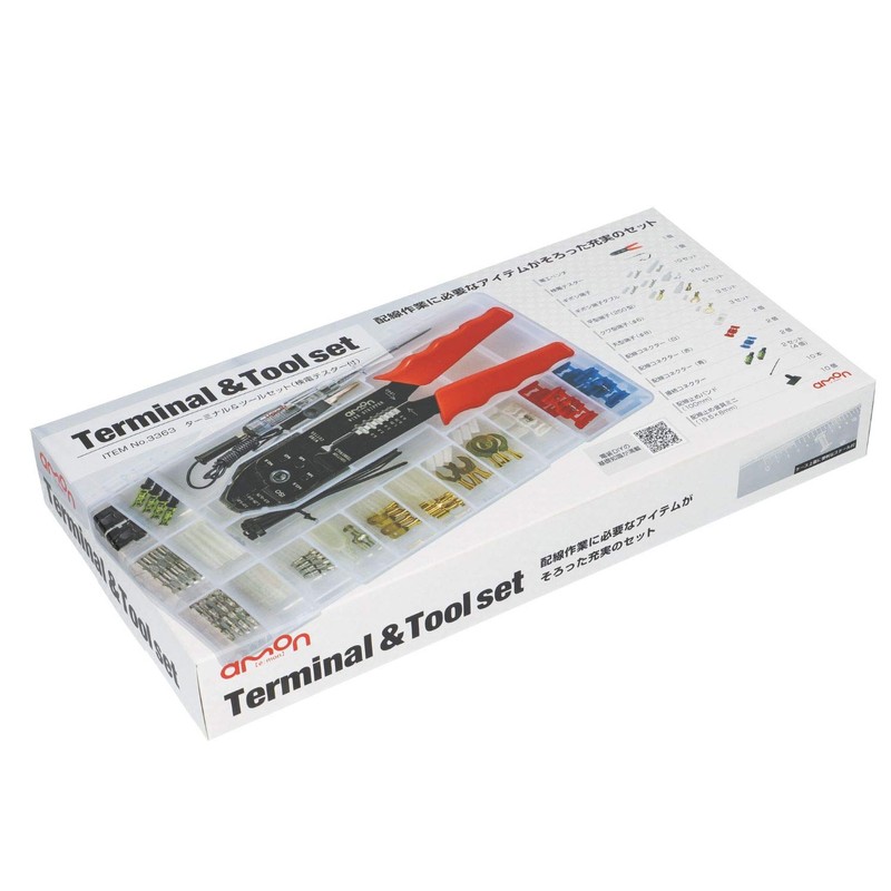 Amon 3363 Terminal & Tool Set with Electrical Tester