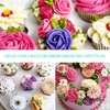 CukkiCakes Set of 6 Professional Flower Piping Nozzles Large (124,