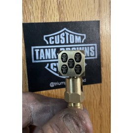 Custom S&S Super E , B & G Carburetors Custom Enricher Choke Chopper Panhead Shovelhead