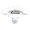 Sunforce Lampara Solar De Seguridad Sensor De Movimiento Triplecabeza