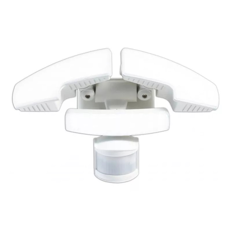 Sunforce Lampara Solar De Seguridad Sensor De Movimiento Triplecabeza