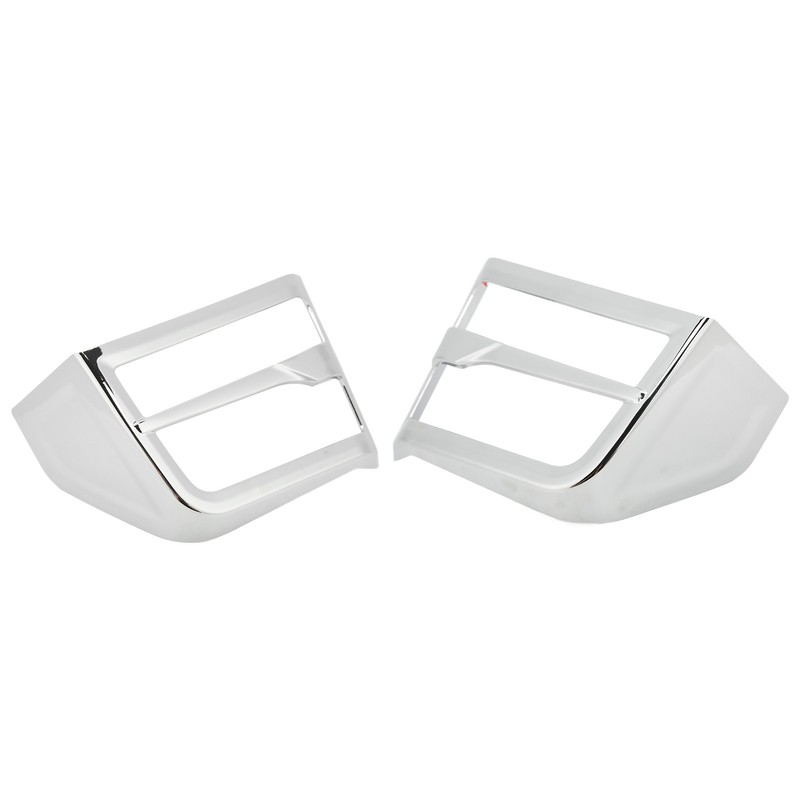 2Pcs Motorcycle Front Speaker Grille Accent Cover Trim Replacement for