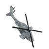 Diecast Metal Helicopter Model Sound Light Pullback Alloy Fighter Aircraft