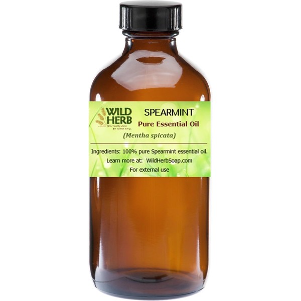 Wild Herb Spearmint Pure Essential Oil (.5 OZ)