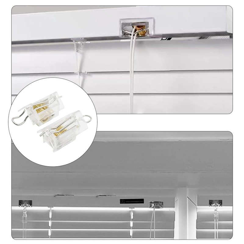 ANCLLO 5pcs curtains home blinds curtains venetian blinds lift controller
