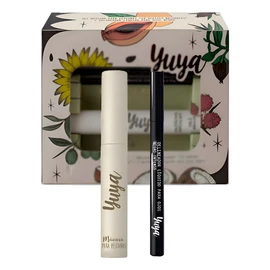 Set De Ojos Yuya Mascara De Pestañas 10 Aceites  Delineador Negro