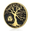 6 Year Sobriety Chips, Tree of Life AA Medallions -