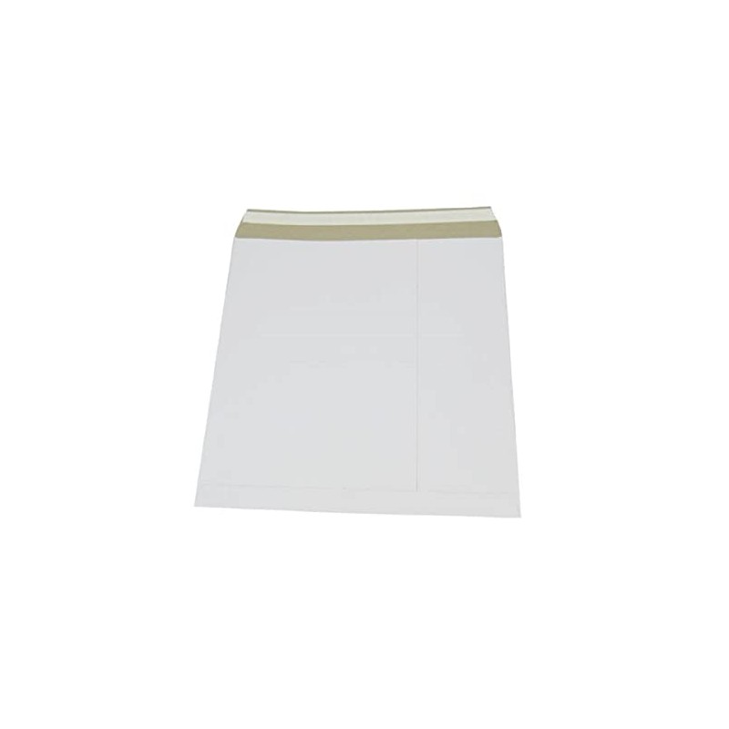 12" Strong White LP Record Mailers Envelopes White Cardboard Self