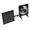 Solar Panel Fan Mini USB Outdoor Portable Cooling Fan Desktop