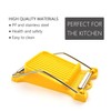 ICSTM Multipurpose Luncheon Meat Slicer,Stainless Steel Wire Egg Slicer,Cuts 11