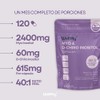 Wellthy Myo Chiro Inositol 120 Cápsulas Mezcla Óptima 2400mg 60mg