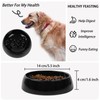 Deapeey Dog Slow Feeder Bowl Ceramic, Non-Slip Slow Feeder Bowl