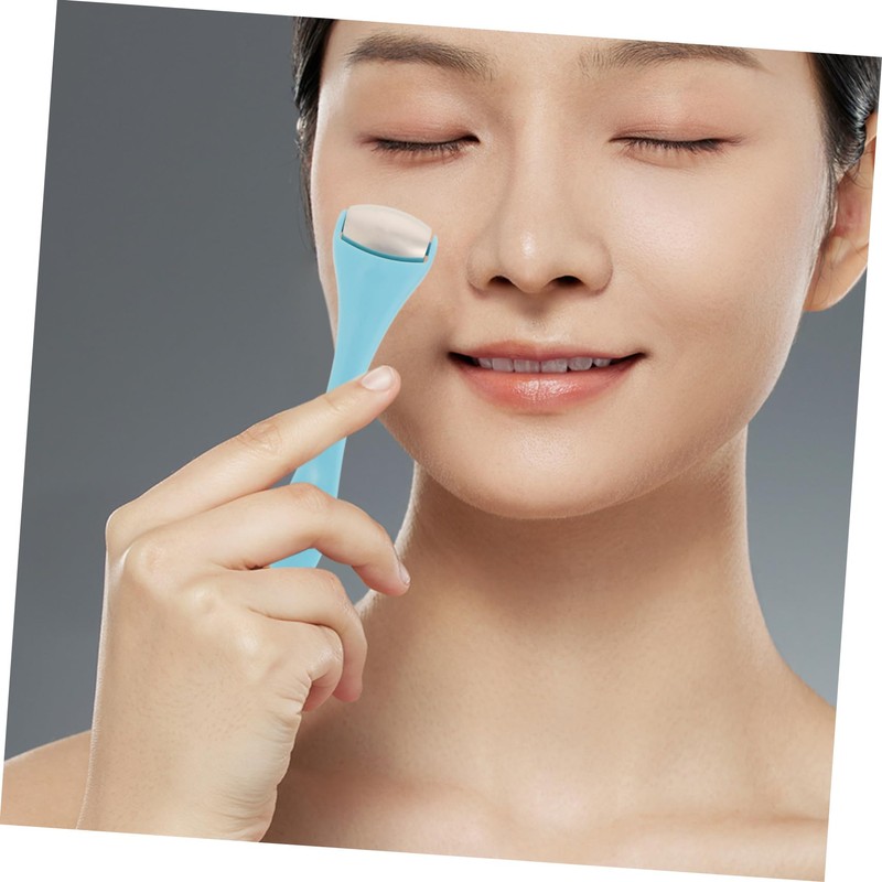 Mikinona 2pcs Face Massage Tool Eye Roller Stick for Cream