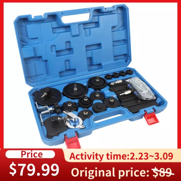 CMTOOL 12PCS Brake Bleeder Kit Master Cylinder Adapters Set W/