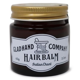 Glad Hand Hair Balm, Men's, Made in Japan, Organic, 2.2 oz (63 g), Apothecary GLAD Hand APOTHECARY HAIR BALM "INDIAN CHANT" GANGSTERVILLE WEIRDO Weirdo Weird OLD CROW Old Claw