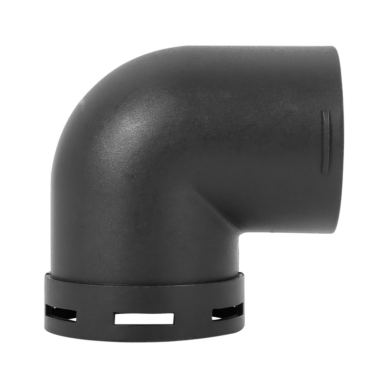 X AUTOHAUX 60mm Car Heater Warm Air Ducting Pipe Elbow