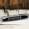 24 Hole Tremolo Harmonica C Key Wind Musical Instrument for