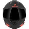 Bogotto H271 Wayke Flip-Up Helmet, Matte Black/Orange, 2XL