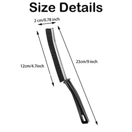 Crevice Cleaning Brush, Pack of 5 Hard Bristle Corner Cleaning Brushes, Multifunctional Gap Cleaning Tool, Grout Brush for Home, Kitchen, Groove Gap, Window, Door Rail