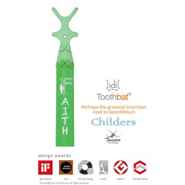 toothbat Kids Floss Holder for Perfect Mouth Cleaning and Teeth Cleaning, Interdental Cleaning, Professional Oral Hygiene