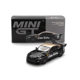 Sunrich MGT01130-L MINI GT 1/64 Shelby GT500 Dragon Snake Concept, Black/Gold (Left Handle) Finished Product