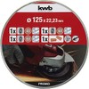 kwb 3 x Fan Sanding Discs 125 mm in Storage