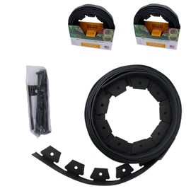 EasyFlex No-Dig Edging Kit, 20-Feet, (2 Pack, Total of 40-Feet)