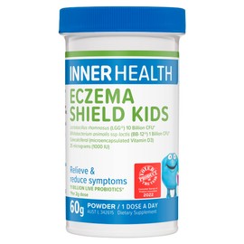 Inner Health Eczema Shield Kids Probiotic Powder - Relieves & Reduces Symptoms, Supports Skin Health & Repair - 60g