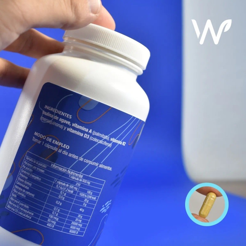 Vitamina K2 + D3 Ayuda a mantener huesos sanos y