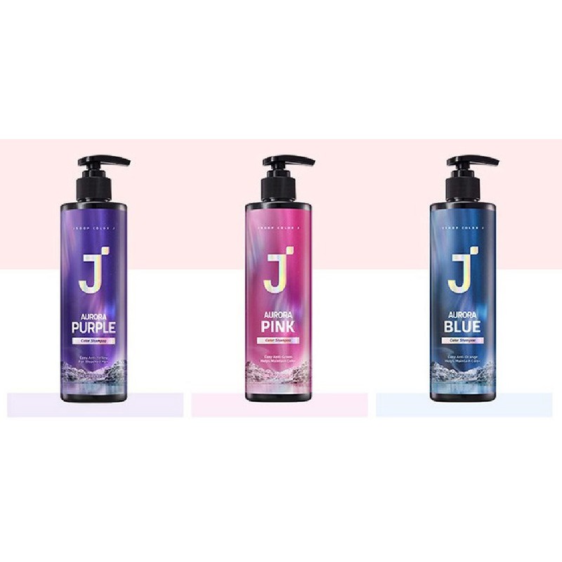 제이숲 컬러제이 오로라 보색 샴푸 핑크 Jaeisup Color J Aura