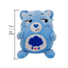 Squashy Podgies 19 cm Care Bear Lucky Bear Plush 6 Different Figures Cuddly Toy Super Soft (Set of 6)