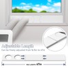 Flamorrow Dual Hose Portable Air Conditioner Window Kit, Adjustable Window