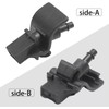 Crozgan 2pcs Front Windshield Washer Jet 1902209 EB3B-17666-AA EB3B17666AA Car