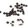 Antique Brass Eyelet Grommets, Leathercraft Accessory Fasteners Kit with Washers