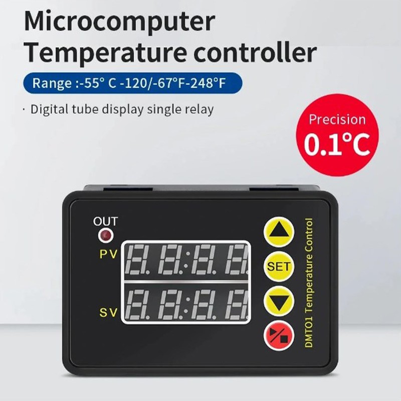 Digital Temperature Controller Module Heating Cooling Electronic Thermostat NTC Sensor