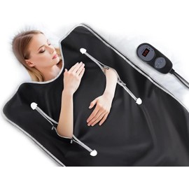 UMIXGENE Sauna Blanket for Home,Sauna Blanket for SPA（Black）