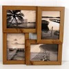 Standing & Wall Mounted 4 Picture Photo Frame 4" x